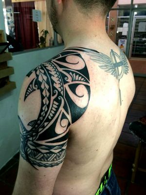 maori tattoos shark