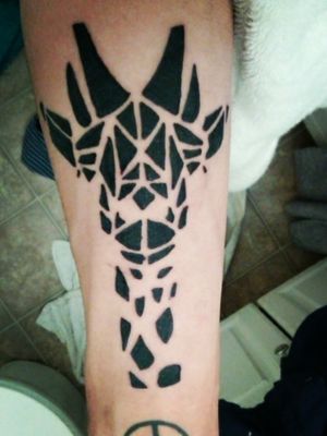New giraffe tattoo