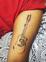Tattoo guitar