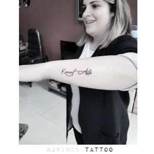 "Kemal Alp"Instagram: @karincatattoo #script #writing #tattoo #tattoos #tattoodesign #tattooartist #tattooer #tattoostudio #tattoolove #tattooart #istanbul #turkey #dövme #dövmeci #design #girl #woman #tattedup #inked 