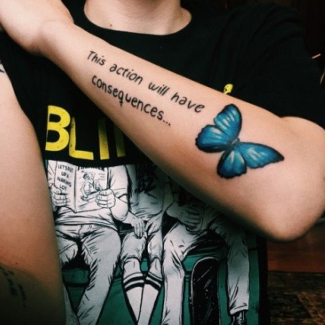 Life Is Strange Butterfly Rewind  PermaGrafix Tattoo  Facebook
