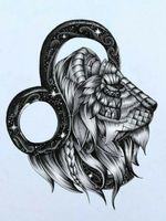 Lion zodiac 