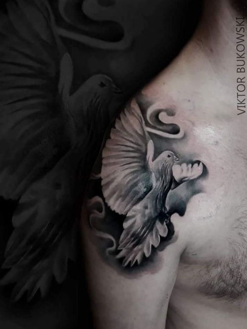 #dove #Tattoodo #tattoos #blackandgrey #ink #inked #slovakia