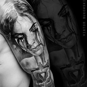 #portrait #girl #madamjustice #justicetattoo #justicetattoo #tattoo #tattoos #ink #slovakia