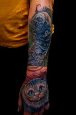 Alice and wonderland sleeve #Tattoodo #tattoo