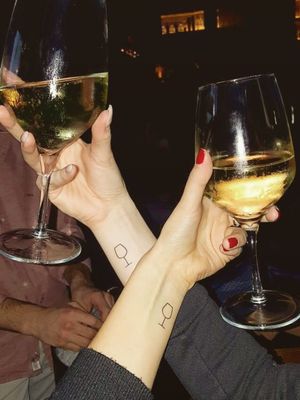 Wine glass tattoo #wineglass #wineglasstattoo 
