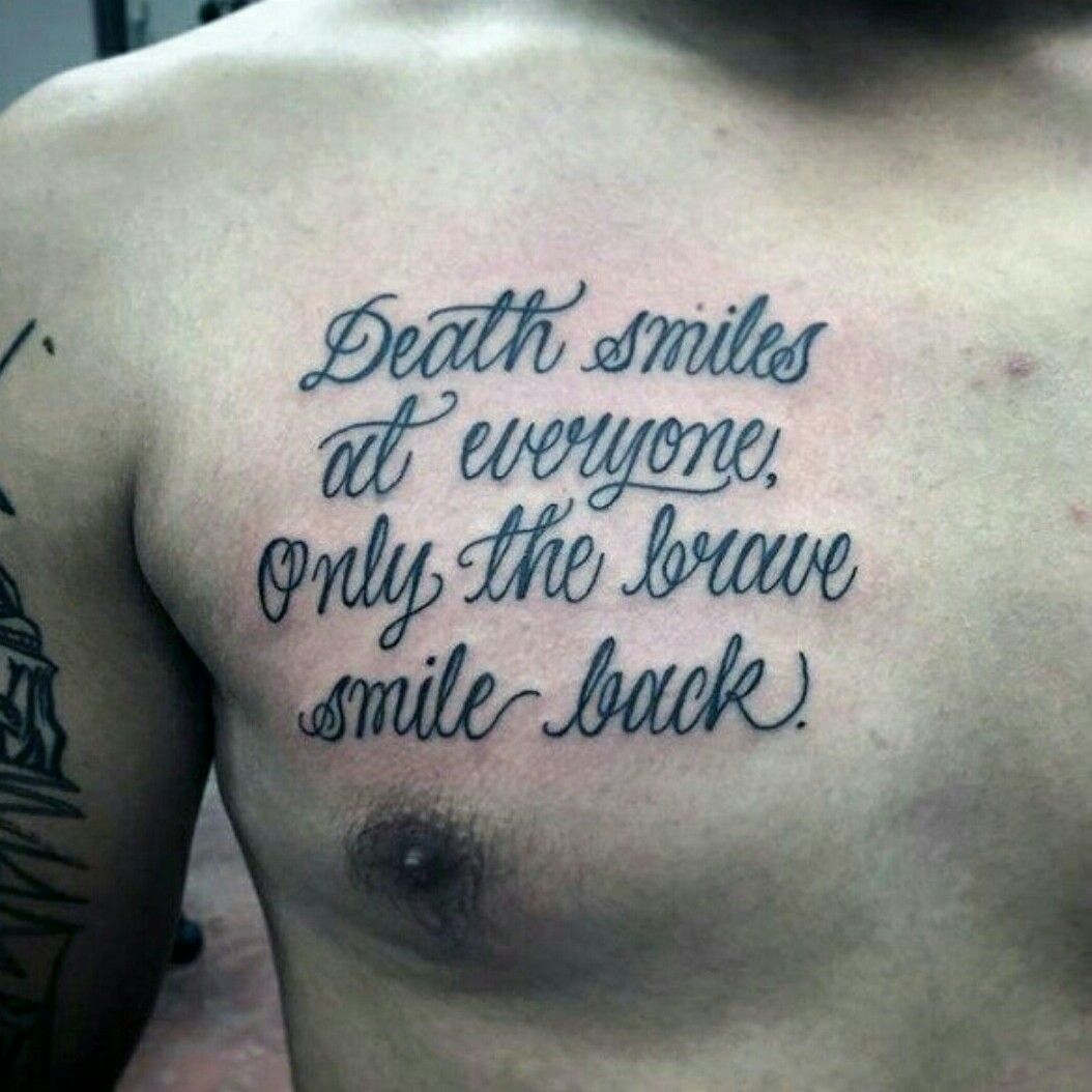 smile tattoo quotes