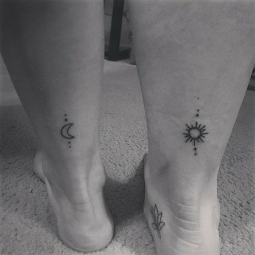 Tattoo sonne mond Sonne Mond