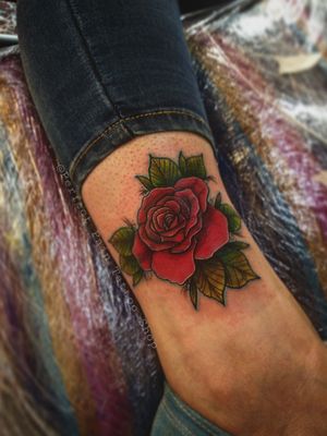 Neo tradicional tattoo Cover #cover #tattooart #rose 