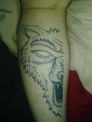 Thats on one of my calfs I have the other half on the other calf