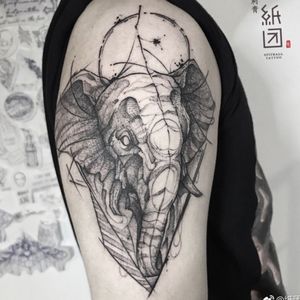 Tattoo by SPB INK 纸团刺青