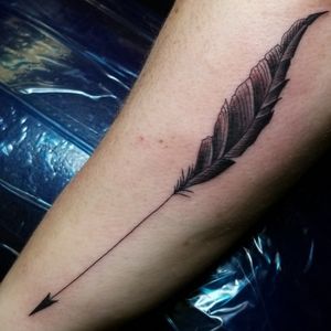 Arrow feather