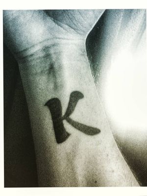 K logo Tattoo