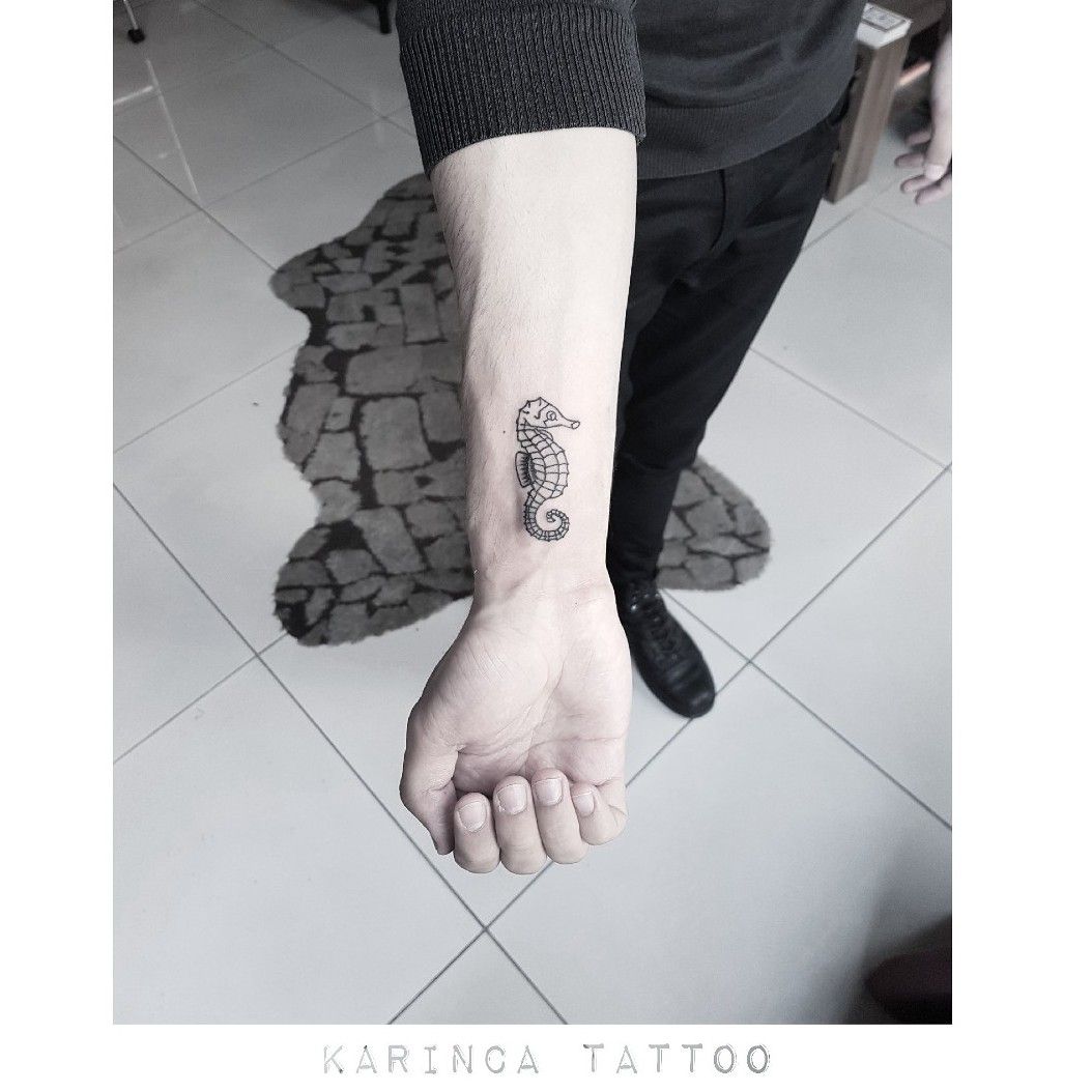 Top 70 tribal seahorse tattoo  thtantai2