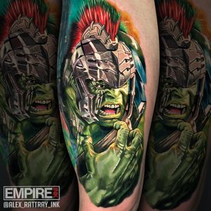 I did this 2 day Gladiator #Hulk piece from #ThorRagnarok on Friday and Saturday of last week. If you're looking for a big, beautiful 2 day tattoo, I offer a discount on his usual day rate. #tattoo #tattoos #mcu #avengersinfinitywar #edinburgh #edinburghtattoo #ink #tattooartist #instatattoo #tattooart #tattoosofinstagram #inkedup #tattoolife #realism #tattoomagazine #tattooartwork #tattooaddicts #tattoolove #realistictattoo #topclasstattooing #amazingink #eternalink #stencilstuff #barberdts #inkjecta