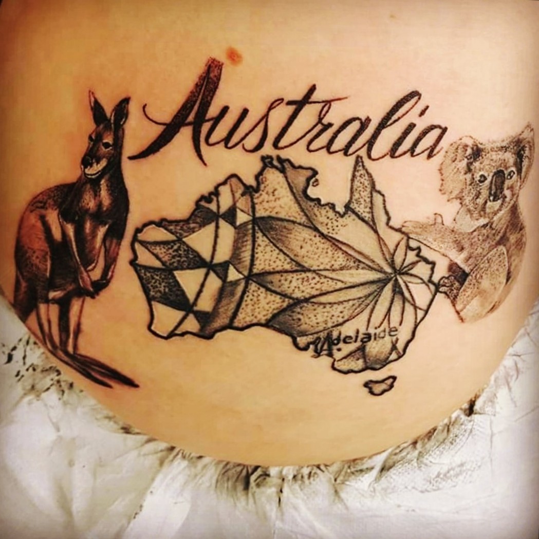 50 Amazing Kangaroo Tattoos with Meaning  Body Art Guru