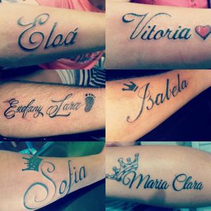 Tatuagens de nomes #name #names #nametattoo #namestattoo 
