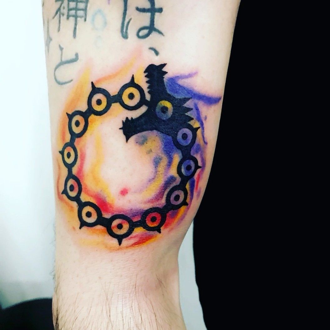 Tattoo  tattoo temporary Meliodas in Nanatsu no Taizai  Spotern