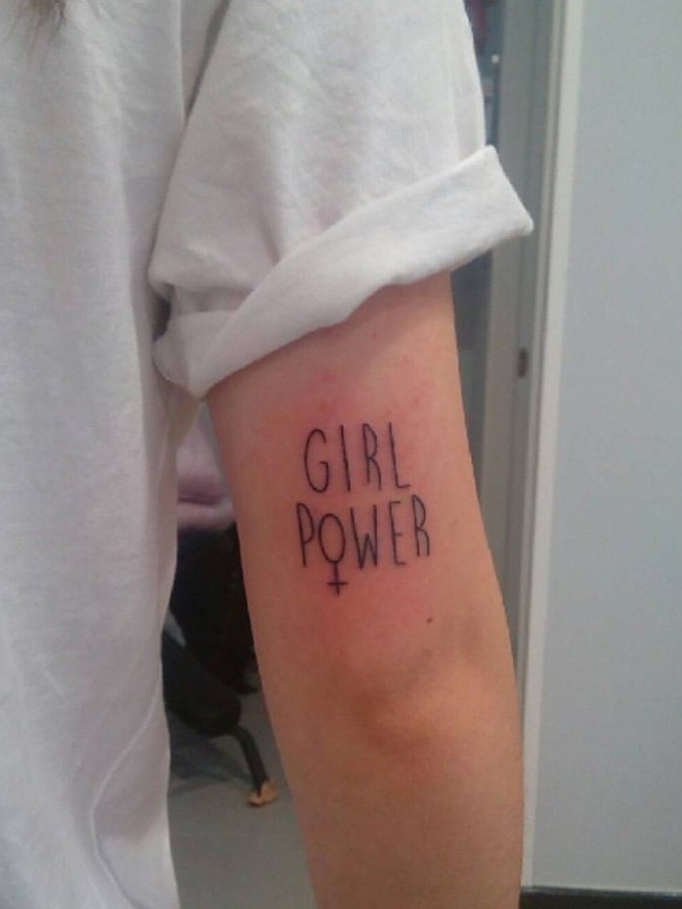 Buy GRL PWR Temporary Tattoo Girl Power Tattoo Feminist Online in India   Etsy