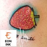 #strawberry tattoo small