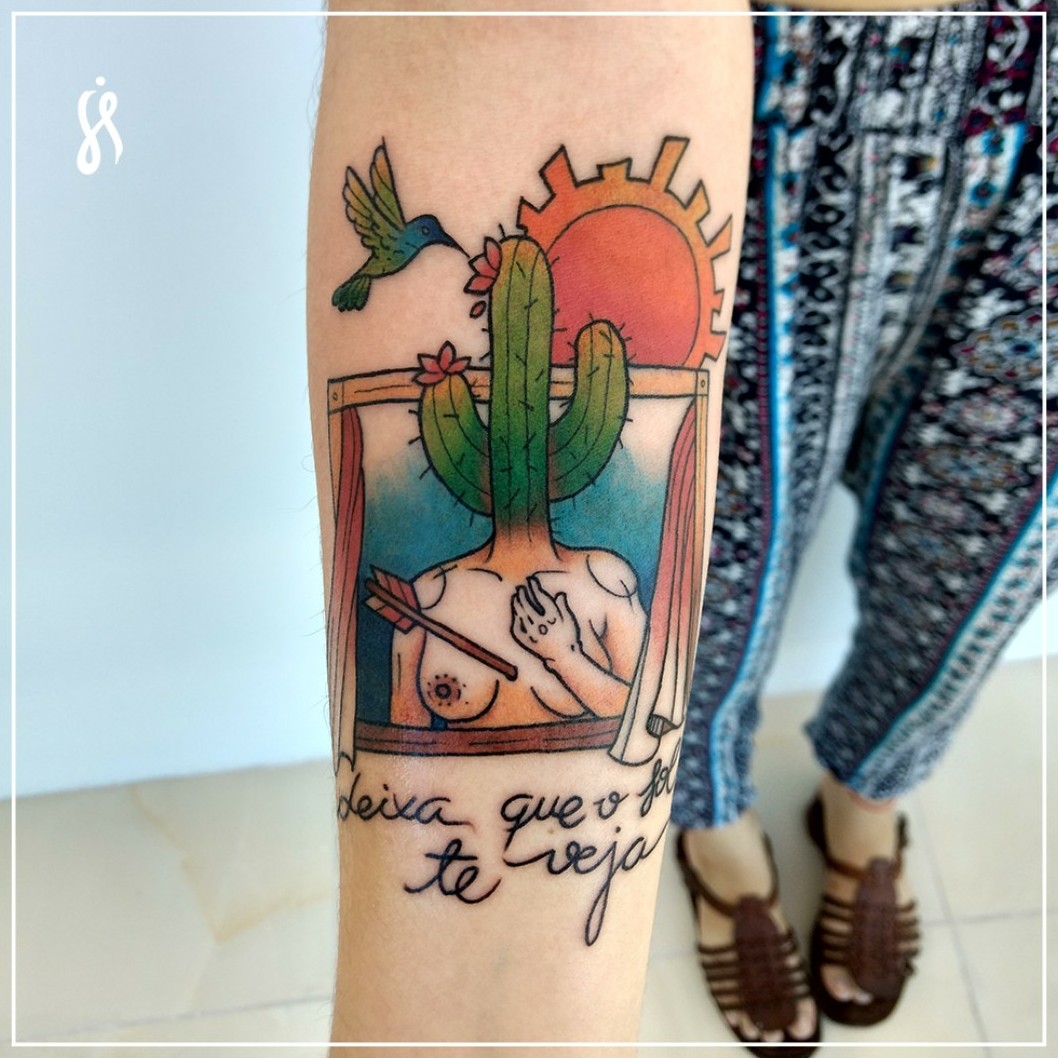 Cactus tattoo designs  Tatuagem de cactus, Ideias de tatuagens