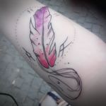 Feather of Xayah from League of Legends #xayah #feather #leagueoflegends #league #aquarelatattoo #gaming #game #lol 