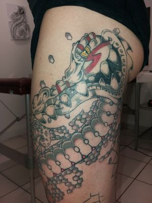 Tattoo by Rock in tattoo