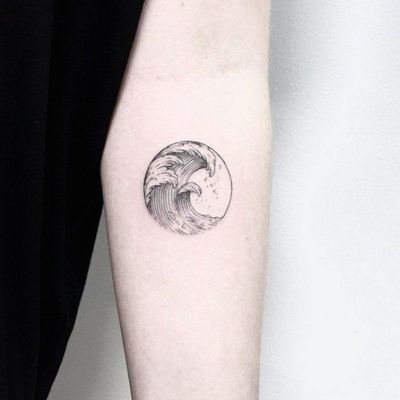 simple circle tattoos