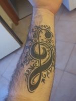 My tattoo #Musictattoos #passion #rockandroll 