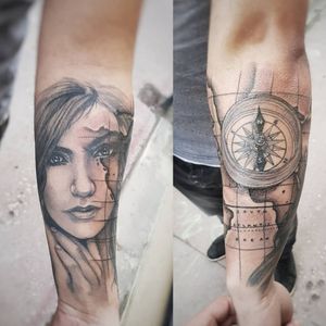 Tattoo by black ink story 