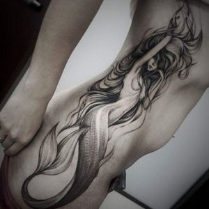Mermaid 🧜 by smalla_tattoo