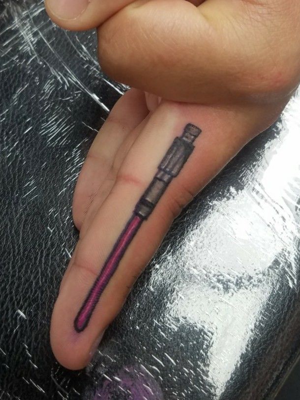 Light Sabers and Daggers temporary tattoo  Tattooed Now 