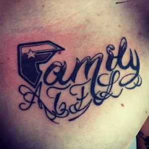 #FamousStarsAndStraps#family #familytattoo A T F LInitials of my family
