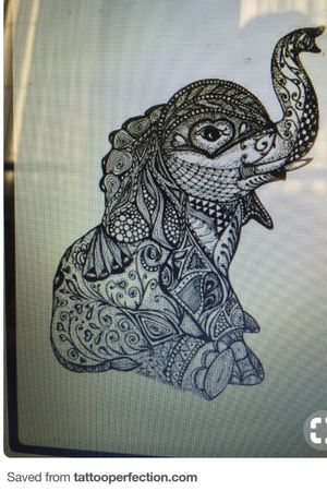 This will be part of a half sleeve. 