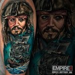 I did this portrait of #JackSparrow a couple of weeks ago over 2 days. What a fun project. #pirateship #PiratesoftheCaribbean #realistic #realism 