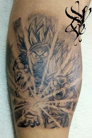 "Supera el poder, supéralo!!!"#Tatuaje #Tattoo #Gohan #Goku #DragonBallZ #SSJ #Supersaiyajin #Poder #Power #BlackAndGray #MyWorldOfInk #DiabolicTattoo #MacabroLineaDeSangre  #NoSeFracasaSiExisteUnComienzo