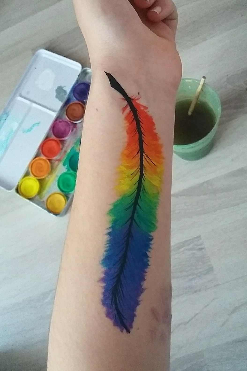 Silver Wing and Rainbow Wing from Pokémon GoldSilverHGSS by Gary Dunn of  Chapter One Tattoo  rnerdtattoos
