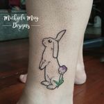 I had the honor of tattooing this lovely #bunny #memorialtattoo for the fantastic Emma. Thank you very much for letting me design this piece, I'm glad I did Alfie justice! I'm very keen to do more colour tattoos, and start incorporating colour into my designs :)