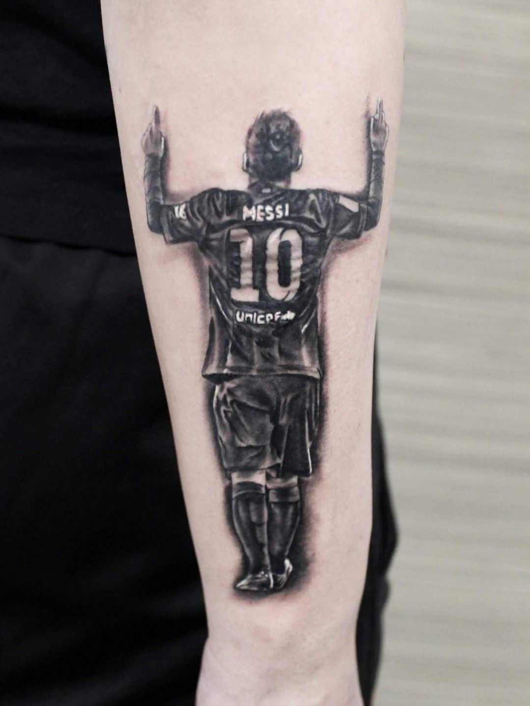 Tattoo uploaded by Ádám Szabados • #Messi #LeoMessi #Messitatto #Barca •  Tattoodo