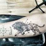 #liontattoo #liongeometric #tattoo #dalat #tattoodalat #dalattattoo #designbykerbyrosane #nguyentattoostudio