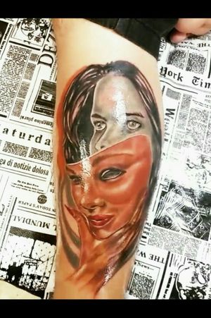 Surealistc tattoo! Artist Marcelo Moraes