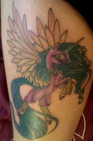Artist Daniel Lara @ Permant Stain Tattoo Pegasus