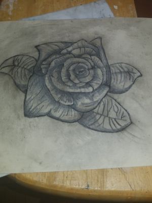 Practice skin first attempt at a rose