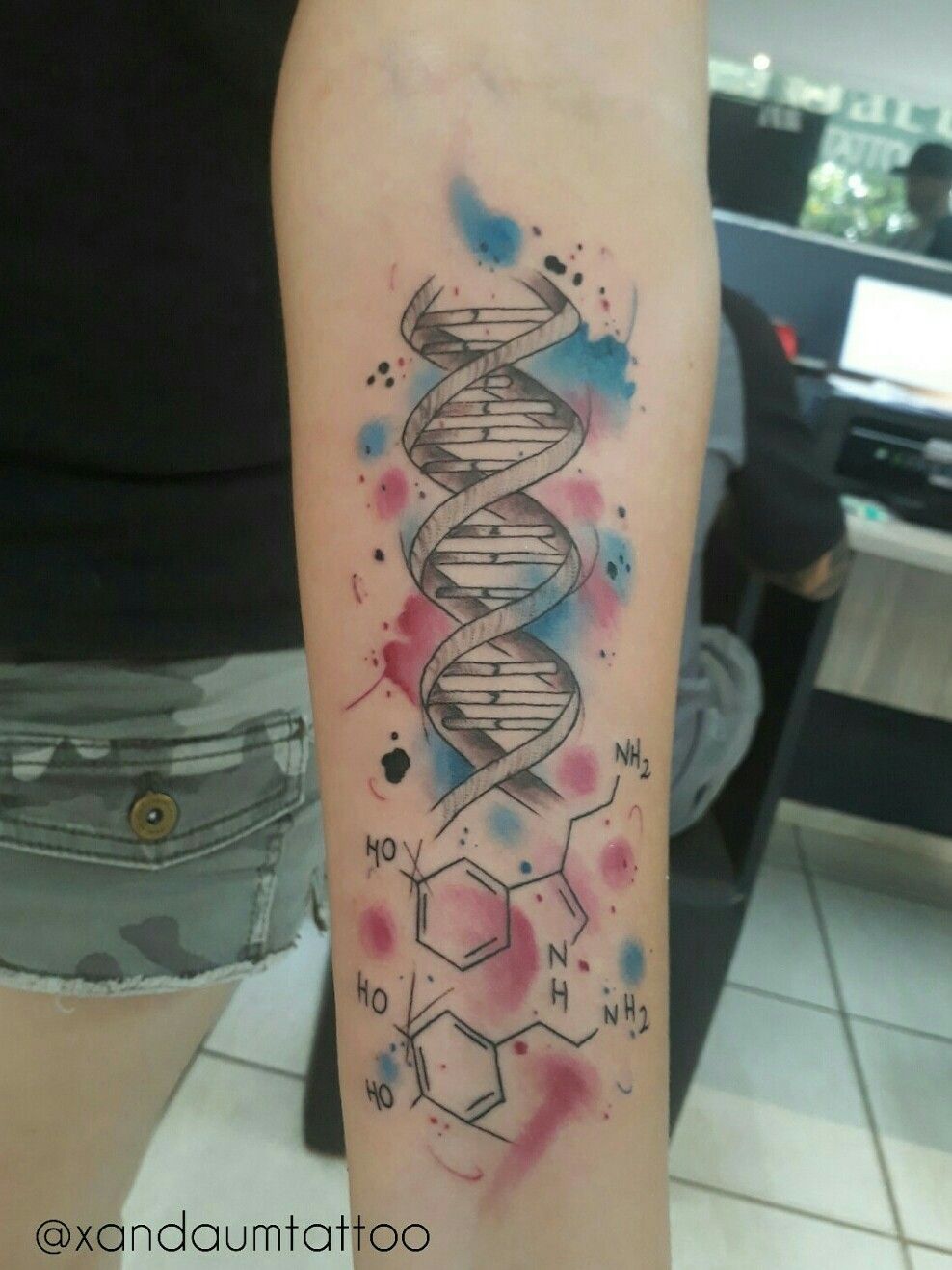 21 ScienceInspired Tattoos That Are Literally OutOfThisWorld  Science  tattoos Dna tattoo Science tattoo