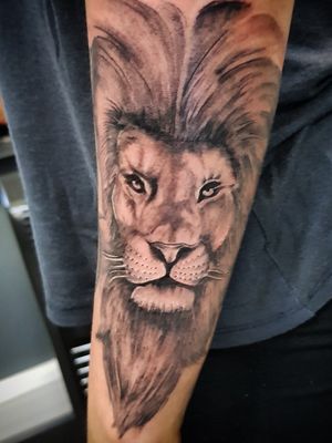 Lion tattooMy work