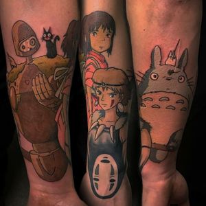 Studio Ghibli Tribute No.1 #ghibli #anime #studioghibli #myneighbourtotoro #spiritedaway #princessmononoke #castleinthesky #kikisdeliveryservice #forearm #japanese