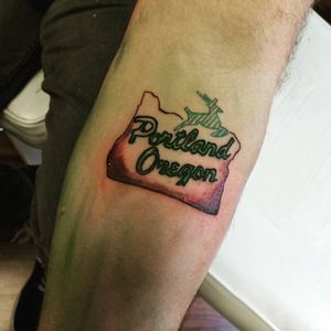 Tattoo: white Stag SignPlacement: ForearmInk: EternalTime: 1.5 hours