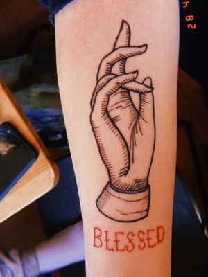 Blessed hand