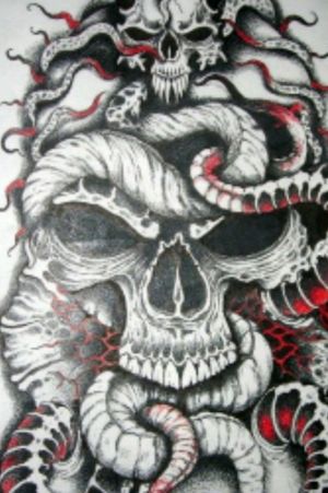 Tattoo by deadman ink INC