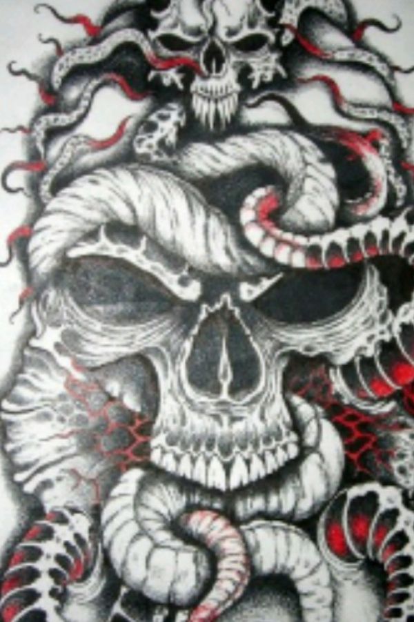 Tattoo from deadman ink INC
